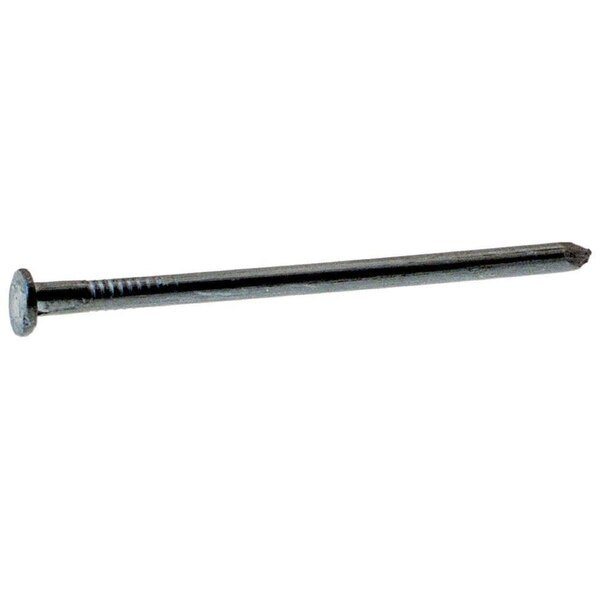 Roofing Nail, 2-1/2 in L, 8D, Steel, Bright Finish, 10-1/4 ga, Grip-Rite, Mfr#: 8C1
